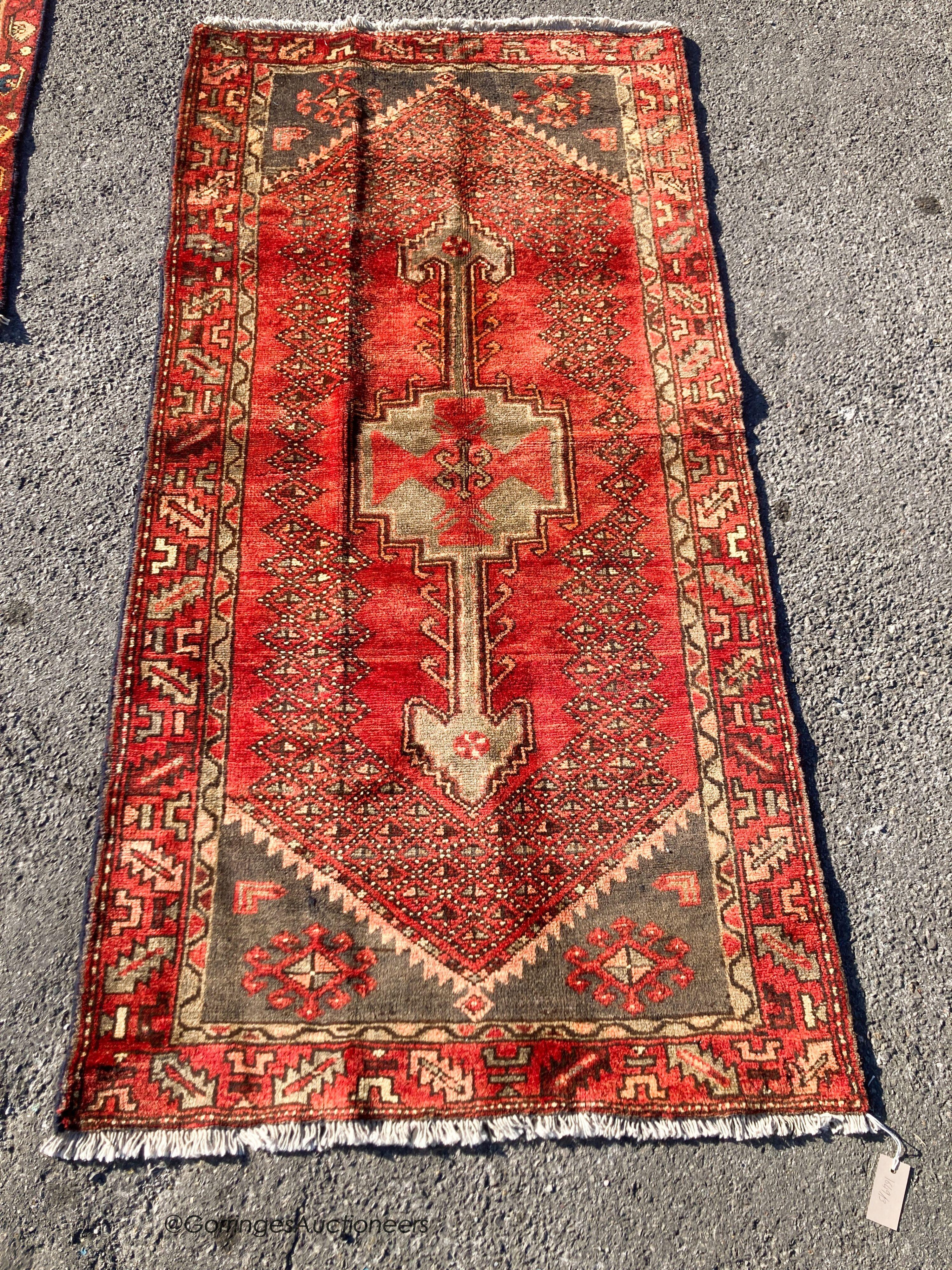 A Hamadan rug